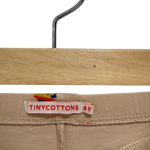 TINYCOTTONS “Greek Adventure” Tan Print Leggings - size 6 - Picture 5 of 5